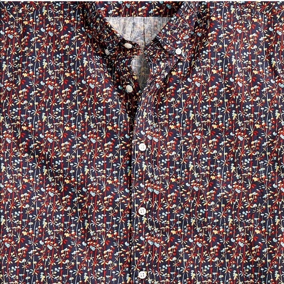 J. Crew Short-sleeve Stretch Wash Poplin Shirt - Picture 5 of 5